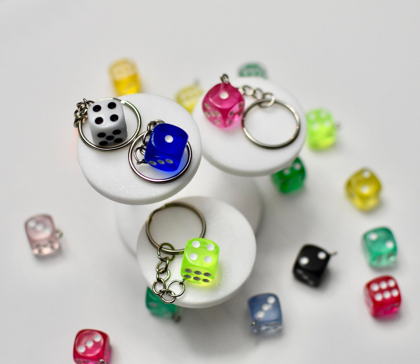 Mystery Dice Keychain