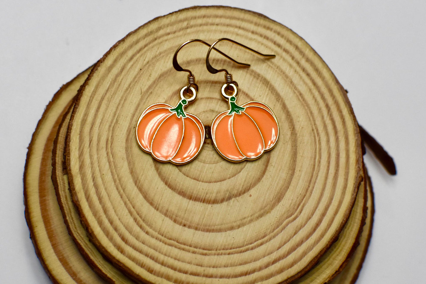 Pumpkin Earrings