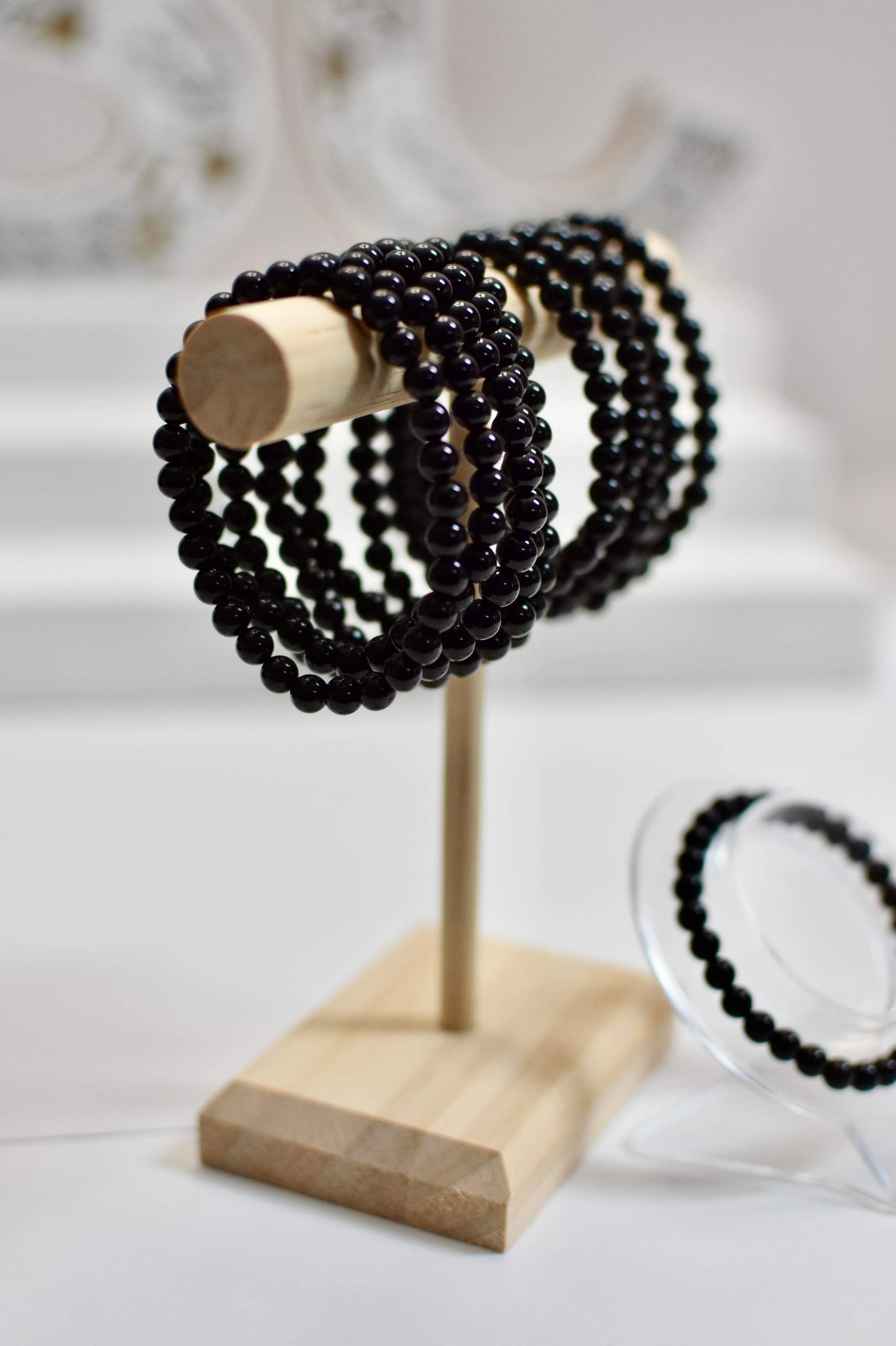 6mm Obsidian Bracelet